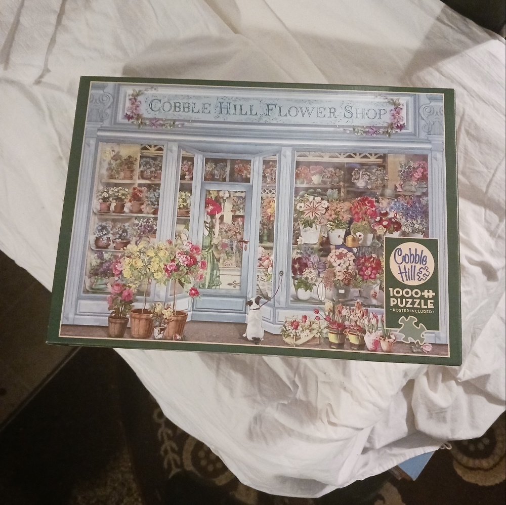 Cobb Hill flower shop 1000 piece puzzle